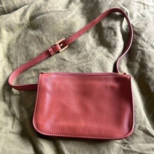 Quince 100% Italian Nappa Leather Belt Bag | Cognac | S/M